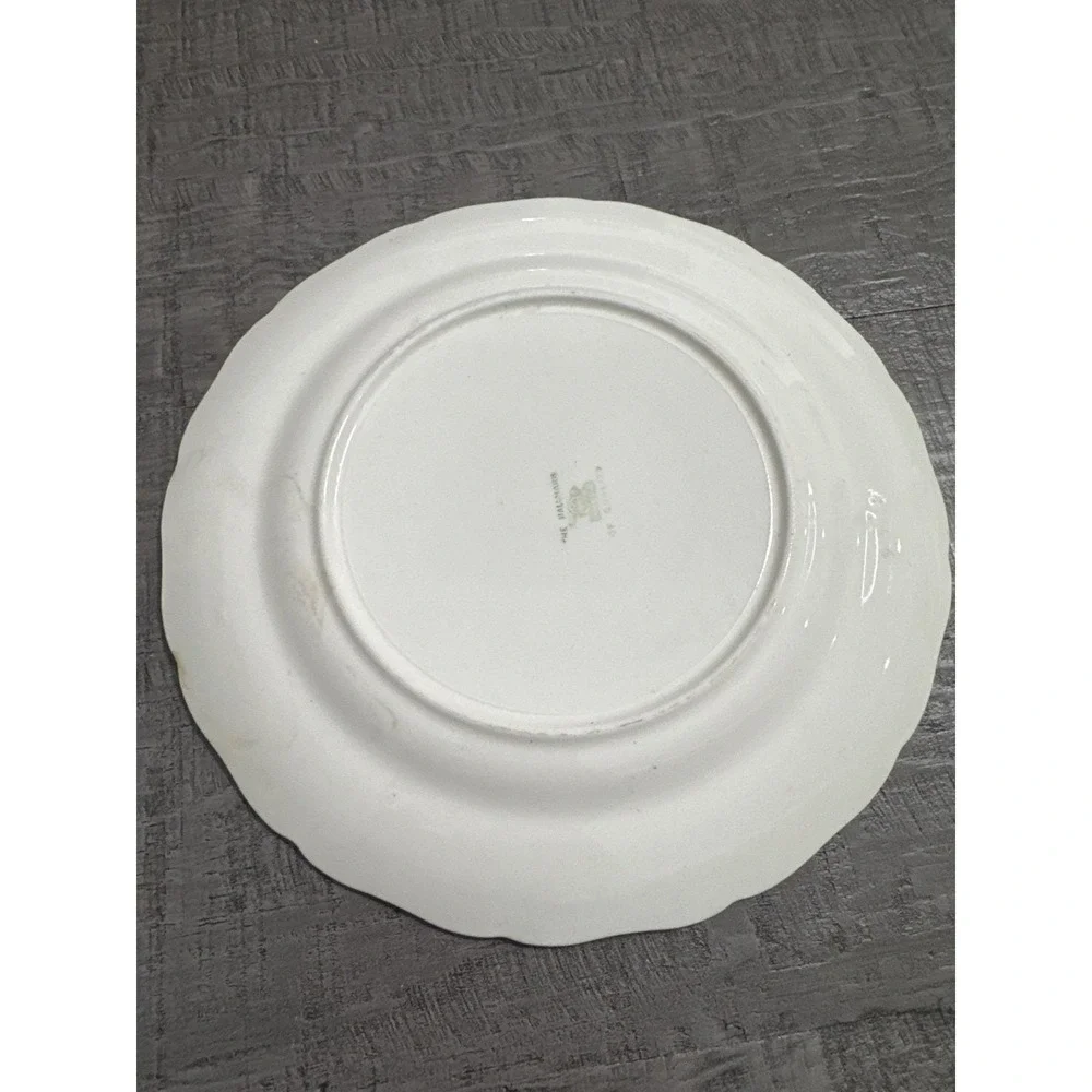 Vintage Canonsburg Floral Plates Set of 2 – 9